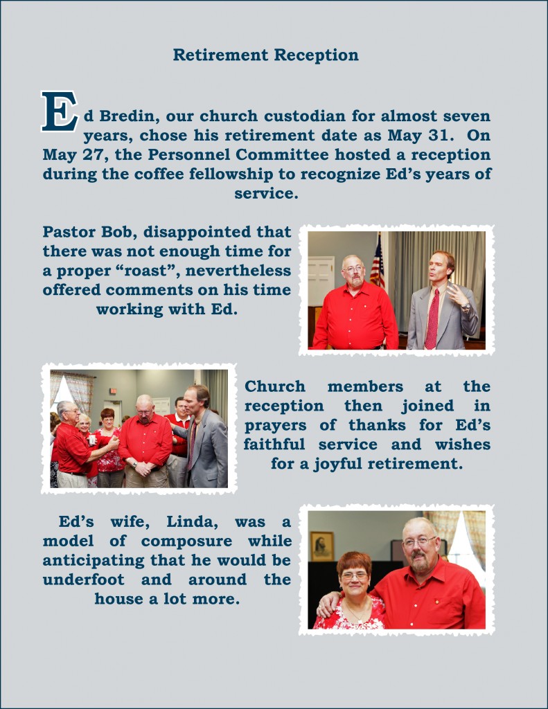 Ed's Retirement
