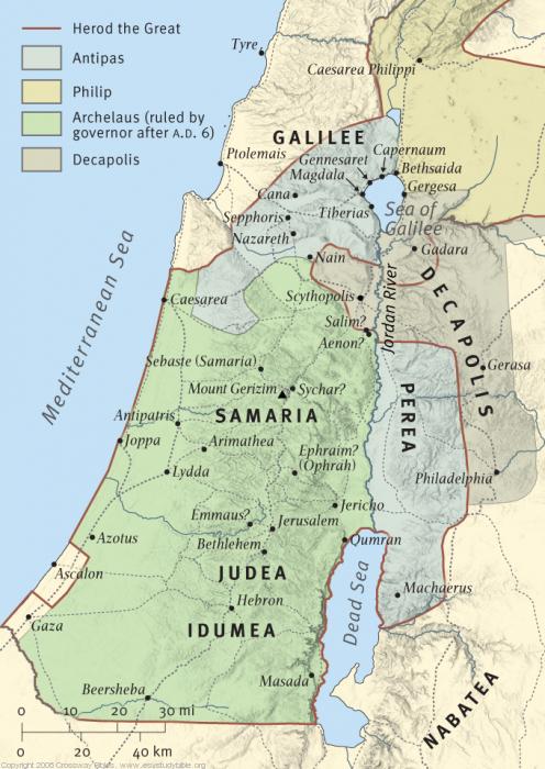Judea and Galilee