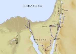 Exodus map