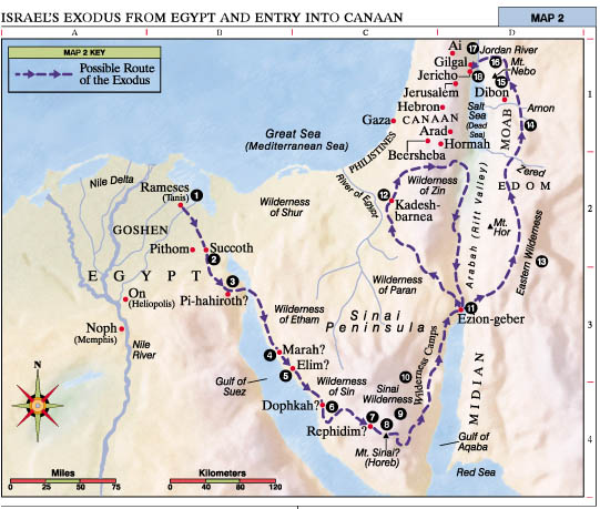 the way out of Egypt